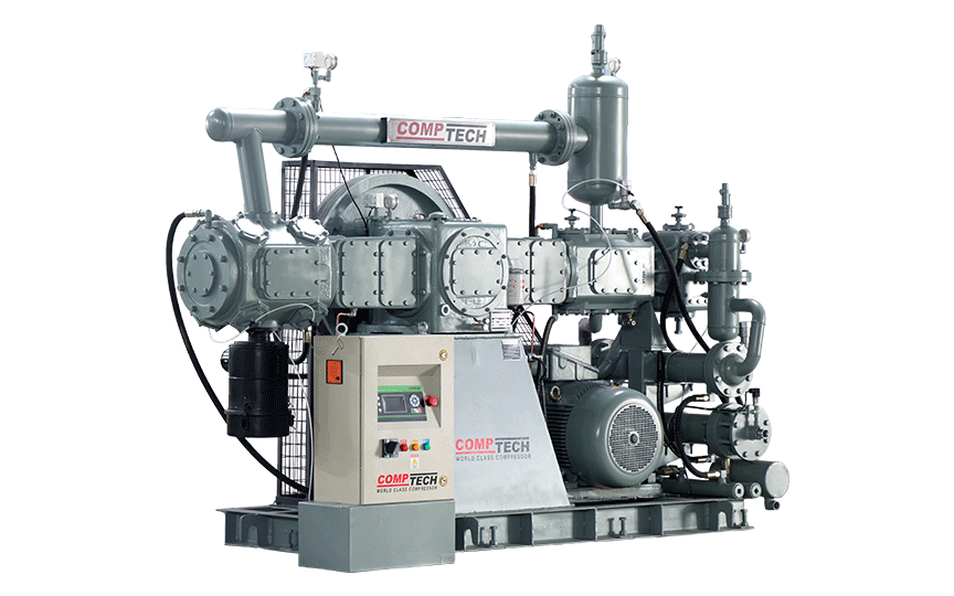 High Pressure Oil-Free Air Compressor for PET